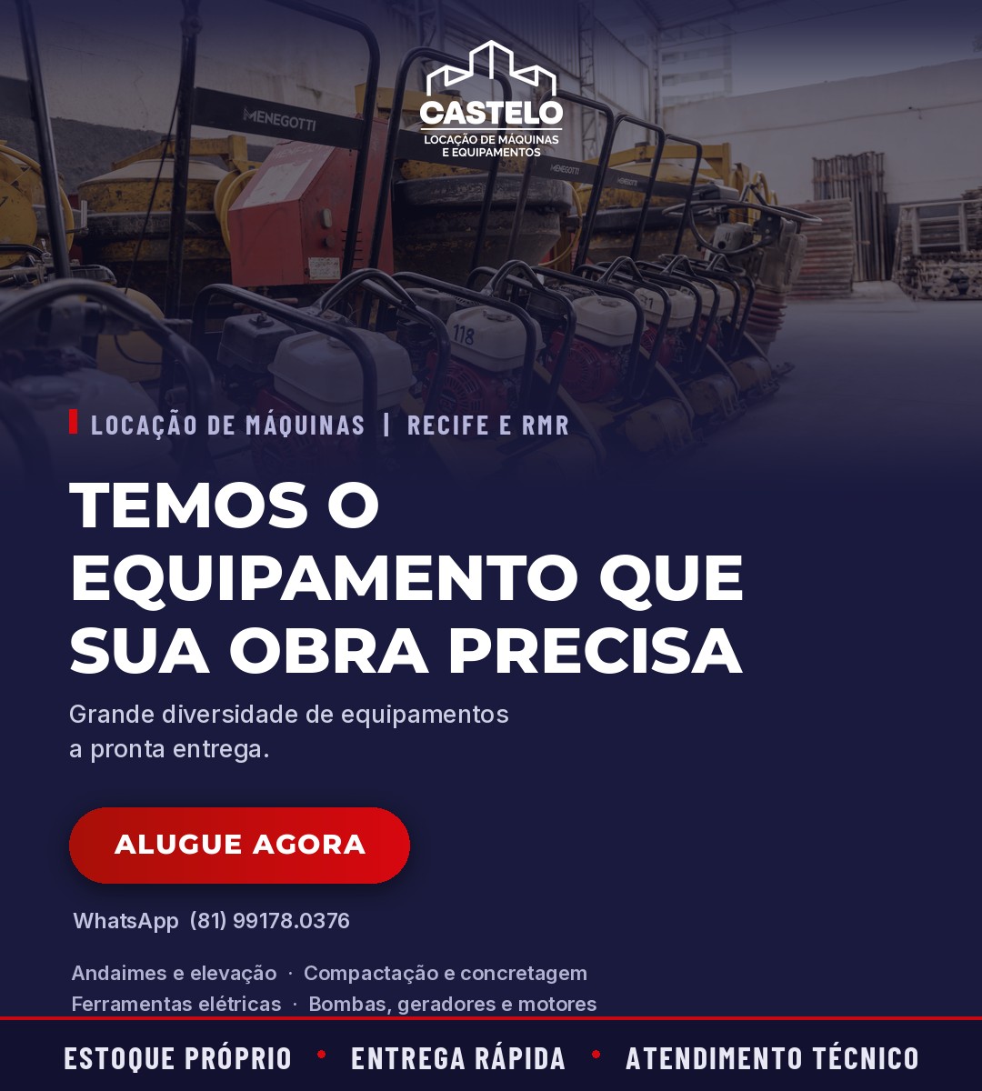 Delivery para toda a região metropolitana